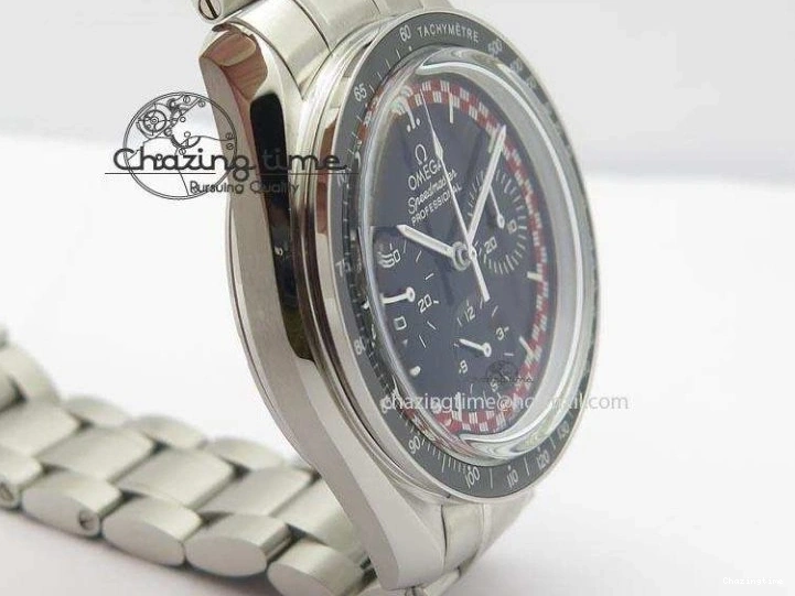 0311 Speedmaster SS 2013 Pro Racing On SS Bracelet Manual Winding Chrono Movement UrbanStyle 8230